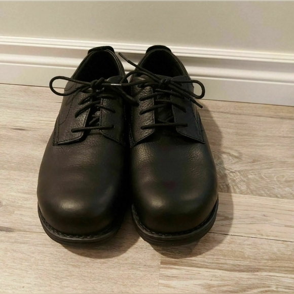 Carolina Aluminum Toe Leather Work Shoes Boots CA5561 Black Oil & Slip Resist 14 - Picture 7 of 7